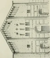 An illustration from Medieval architecture, its origins and development, with lists of monuments and bibliographies (1912)