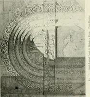An illustration from Medieval architecture, its origins and development, with lists of monuments and bibliographies (1912)