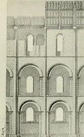 An illustration from Medieval architecture, its origins and development, with lists of monuments and bibliographies (1912)