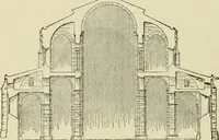 An illustration from Medieval architecture, its origins and development, with lists of monuments and bibliographies (1912)