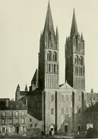 An illustration from Medieval architecture, its origins and development, with lists of monuments and bibliographies (1912)