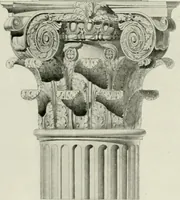 An illustration from Medieval architecture, its origins and development, with lists of monuments and bibliographies (1912)