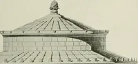 An illustration from Medieval architecture, its origins and development, with lists of monuments and bibliographies (1912)