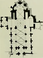 An illustration from Medieval architecture, its origins and development, with lists of monuments and bibliographies (1912)