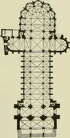 An illustration from Medieval architecture, its origins and development, with lists of monuments and bibliographies (1912)