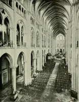 An illustration from Medieval architecture, its origins and development, with lists of monuments and bibliographies (1912)