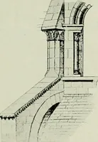 An illustration from Medieval architecture, its origins and development, with lists of monuments and bibliographies (1912)