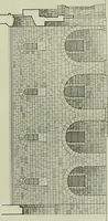 An illustration from Medieval architecture, its origins and development, with lists of monuments and bibliographies (1912)