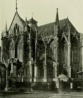 An illustration from Medieval architecture, its origins and development, with lists of monuments and bibliographies (1912)