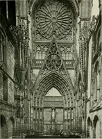 An illustration from Medieval architecture, its origins and development, with lists of monuments and bibliographies (1912)