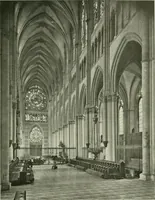 An illustration from Medieval architecture, its origins and development, with lists of monuments and bibliographies (1912)