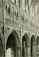 An illustration from Medieval architecture, its origins and development, with lists of monuments and bibliographies (1912)