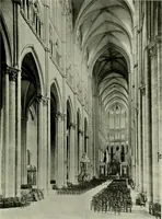 An illustration from Medieval architecture, its origins and development, with lists of monuments and bibliographies (1912)
