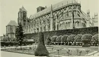 An illustration from Medieval architecture, its origins and development, with lists of monuments and bibliographies (1912)