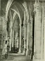 An illustration from Medieval architecture, its origins and development, with lists of monuments and bibliographies (1912)