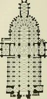 An illustration from Medieval architecture, its origins and development, with lists of monuments and bibliographies (1912)