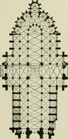 An illustration from Medieval architecture, its origins and development, with lists of monuments and bibliographies (1912)