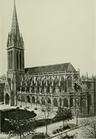 An illustration from Medieval architecture, its origins and development, with lists of monuments and bibliographies (1912)