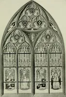An illustration from Medieval architecture, its origins and development, with lists of monuments and bibliographies (1912)