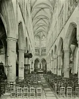 An illustration from Medieval architecture, its origins and development, with lists of monuments and bibliographies (1912)