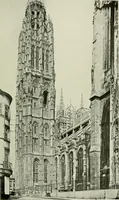 An illustration from Medieval architecture, its origins and development, with lists of monuments and bibliographies (1912)