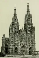 An illustration from Medieval architecture, its origins and development, with lists of monuments and bibliographies (1912)