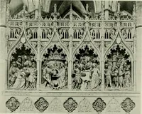 An illustration from Medieval architecture, its origins and development, with lists of monuments and bibliographies (1912)