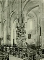 An illustration from Medieval architecture, its origins and development, with lists of monuments and bibliographies (1912)