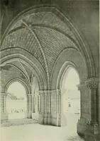 An illustration from Medieval architecture, its origins and development, with lists of monuments and bibliographies (1912)