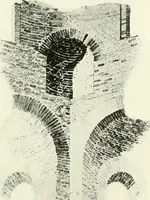 Picture 97 of 184 from Medieval architecture, its origins and development, with lists of monuments and bibliographies (1909), leaf 242