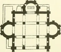 Picture 110 of 184 from Medieval architecture, its origins and development, with lists of monuments and bibliographies (1909), leaf 304