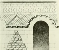 Picture 120 of 184 from Medieval architecture, its origins and development, with lists of monuments and bibliographies (1909), leaf 330