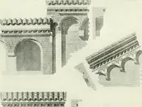 Picture 130 of 184 from Medieval architecture, its origins and development, with lists of monuments and bibliographies (1909), leaf 394