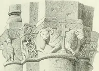 Picture 137 of 184 from Medieval architecture, its origins and development, with lists of monuments and bibliographies (1909), leaf 406