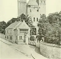 Picture 148 of 184 from Medieval architecture, its origins and development, with lists of monuments and bibliographies (1909), leaf 446
