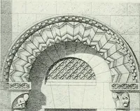 Picture 170 of 184 from Medieval architecture, its origins and development, with lists of monuments and bibliographies (1909), leaf 514