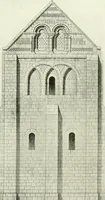 Picture 173 of 184 from Medieval architecture, its origins and development, with lists of monuments and bibliographies (1909), leaf 520