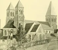 Picture 40 of 137 from Medieval architecture, its origins and development, with lists of monuments and bibliographies (1909), leaf 164