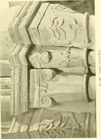 An illustration from Medieval architecture, its origins and development, with lists of monuments and bibliographies (1909)