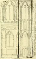 An illustration from Medieval architecture, its origins and development, with lists of monuments and bibliographies (1909)