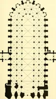 An illustration from Medieval architecture, its origins and development, with lists of monuments and bibliographies (1909)