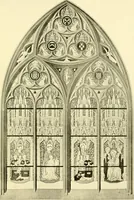 An illustration from Medieval architecture, its origins and development, with lists of monuments and bibliographies (1909)