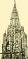 Picture 120 of 137 from Medieval architecture, its origins and development, with lists of monuments and bibliographies (1909), leaf 596