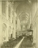 An illustration from Medieval architecture, its origins and development, with lists of monuments and bibliographies (1909)