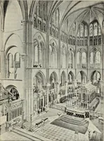 An illustration from Medieval architecture; its origins and development : with lists of monuments and bibliographies (1909)