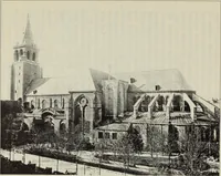 An illustration from Medieval architecture; its origins and development : with lists of monuments and bibliographies (1909)