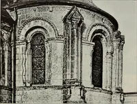 An illustration from Medieval architecture; its origins and development : with lists of monuments and bibliographies (1909)