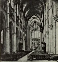 An illustration from Medieval architecture; its origins and development : with lists of monuments and bibliographies (1909)