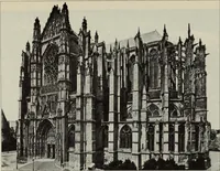 An illustration from Medieval architecture; its origins and development : with lists of monuments and bibliographies (1909)