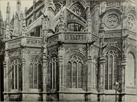 An illustration from Medieval architecture; its origins and development : with lists of monuments and bibliographies (1909)